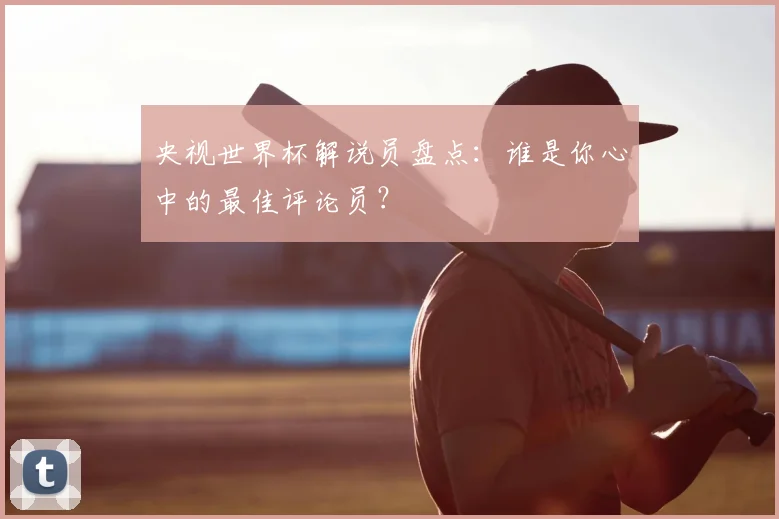 央视世界杯解说员盘点：谁是你心中的最佳评论员？